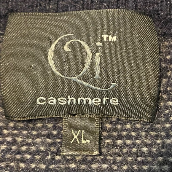 QI Cashmere Men’s XL Sweater - Picture 3 of 6